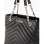 ARAMNI EXCHANGE- Borsa shopper matelassè con manici in catena ARAMNI EXCHANGE- Borsa shopper matelassè con manici in catena