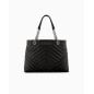 ARAMNI EXCHANGE- Borsa shopper matelassè con manici in catena ARAMNI EXCHANGE- Borsa shopper matelassè con manici in catena