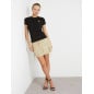 GUESS- T-shirt stretch logo piccolo triangolo GUESS- T-shirt stretch logo piccolo triangolo