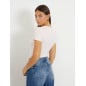 GUESS- T-shirt stretch logo piccolo triangolo GUESS- T-shirt stretch logo piccolo triangolo