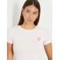 GUESS- T-shirt stretch logo piccolo triangolo GUESS- T-shirt stretch logo piccolo triangolo