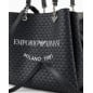 EMPORIO ARMANI- Shopper eagle all over con charm aquila EMPORIO ARMANI- Shopper eagle all over con charm aquila