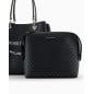 EMPORIO ARMANI- Shopper eagle all over con charm aquila EMPORIO ARMANI- Shopper eagle all over con charm aquila
