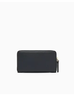 EMPORIO ARMANI- Portafoglio zip around MyEA stampa cervo