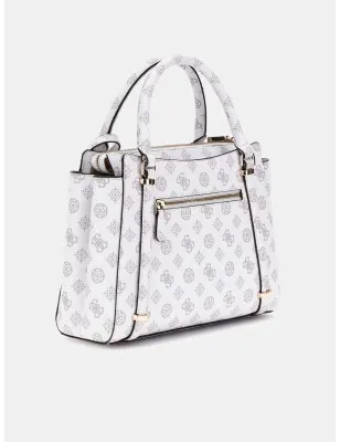 GUESS- Borsa A Mano Eco Erica 4G Logo Peony