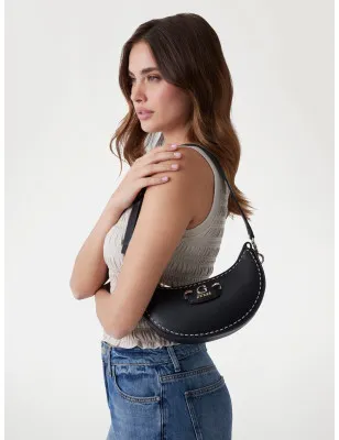 GUESS- Mini Borsa A Spalla Nastra