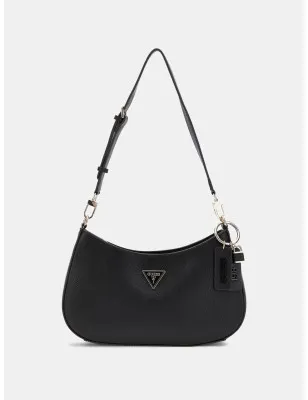 GUESS- Borsa a spalla Noelle saffiano