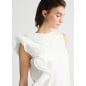 LIU JO- T-shirt con volant LIU JO- T-shirt con volant