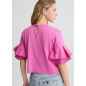 LIU JO- T-shirt con volant
