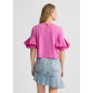 LIU JO- T-shirt con volant