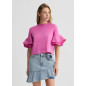 LIU JO- T-shirt con volant