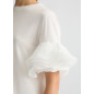 LIU JO- T-shirt con volant
