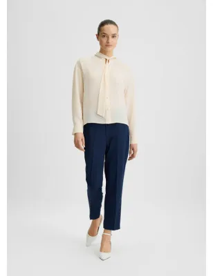 LIU JO- Camicia in georgette con strass
