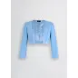LIU JO- Giacca cropped in envers satin LIU JO- Giacca cropped in envers satin