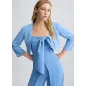 LIU JO- Giacca cropped in envers satin LIU JO- Giacca cropped in envers satin