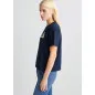 LIU JO- T-shirt in cotone con ricamo e strass LIU JO- T-shirt in cotone con ricamo e strass