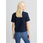 LIU JO- T-shirt in cotone con ricamo e strass LIU JO- T-shirt in cotone con ricamo e strass