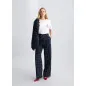LIU JO- T-shirt in cotone con ricamo e strass LIU JO- T-shirt in cotone con ricamo e strass