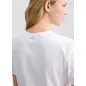 LIU JO- T-shirt in cotone con ricamo e strass