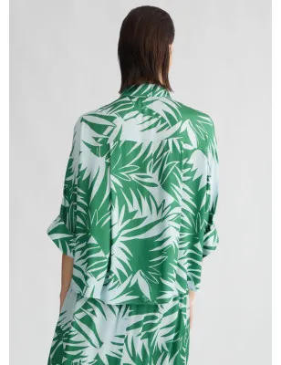 LIU JO- Camicia in raso stampato