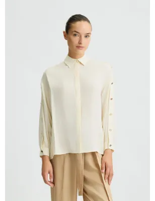 LIU JO- Camicia in crêpe de chine