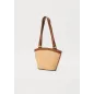 LOVE MOSCHINO- Borsa in rafia