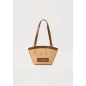 LOVE MOSCHINO- Borsa in rafia