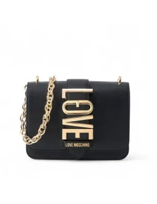 LOVE MOSCHINO - Borsa con tracolla a catena