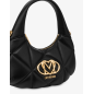 LOVE MOSCHINO- Hobo bag trapuntata Embossed Nero