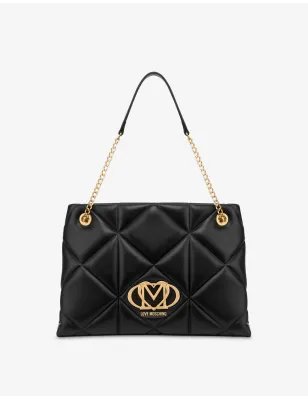 LOVE MOSCHINO- Shopper trapuntata Embossed