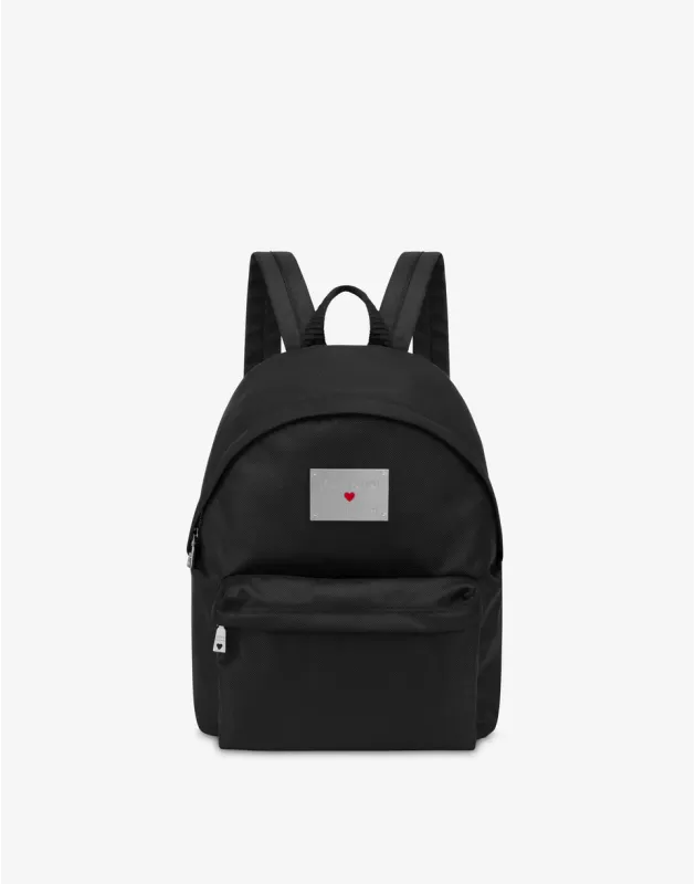 LOVE MOSCHINO- Zaino in nylon LOVE MOSCHINO- Zaino in nylon
