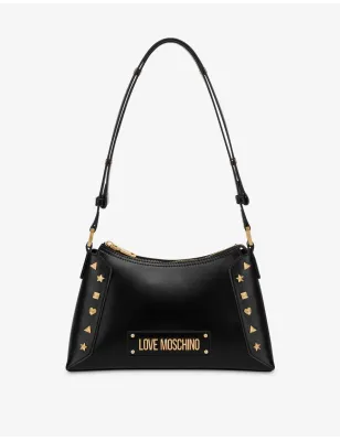 LOVE MOSCHINO- Borsa a spalla con borchie
