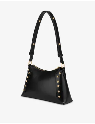 LOVE MOSCHINO- Borsa a spalla con borchie