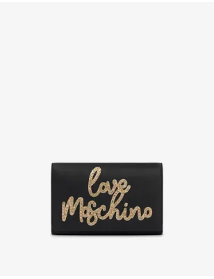 LOVE MOSCHINO- Smart daily bag in raso Sparkling