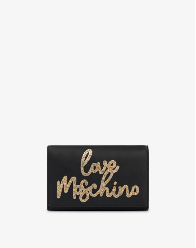 LOVE MOSCHINO- Smart daily bag in raso Sparkling