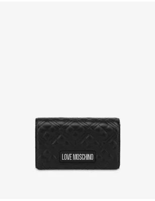 LOVE MOSCHINO- Clutch Shiny Quilted