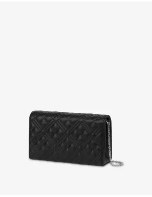 LOVE MOSCHINO- Clutch Shiny Quilted