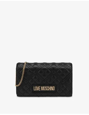 LOVE MOSCHINO- Clutch Shiny Quilted
