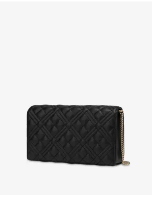 LOVE MOSCHINO- Clutch Shiny Quilted