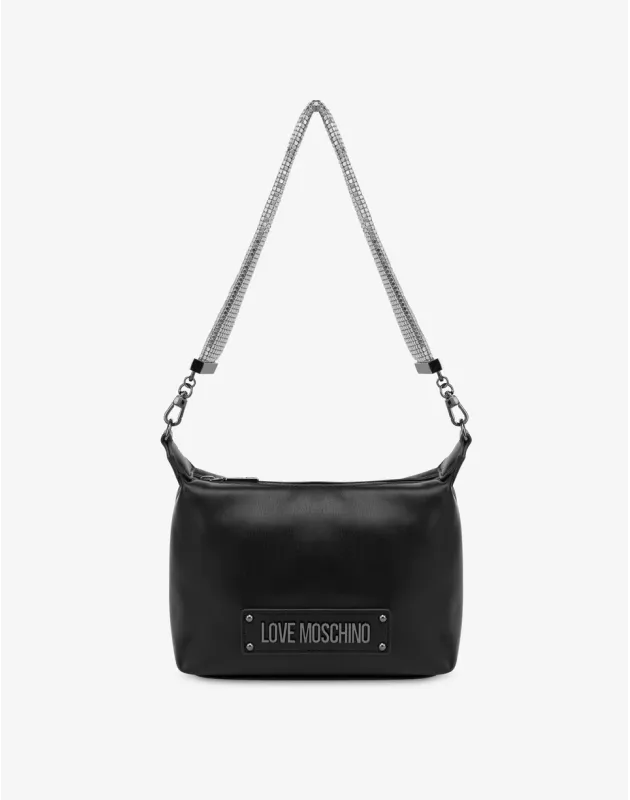 LOVE MOSCHIONO- Borsa a spalla Lettering