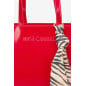 JUST CAVALLI- Borsa shopper con foulard JUST CAVALLI- Borsa shopper con foulard