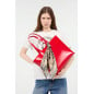 JUST CAVALLI- Borsa shopper con foulard JUST CAVALLI- Borsa shopper con foulard