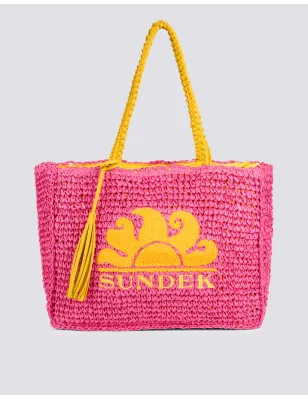 SUNDEK- Wina Shopping bag in paper straw