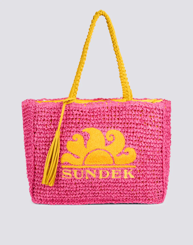 SUNDEK- Wina Shopping bag in paper straw SUNDEK- Wina Shopping bag in paper straw