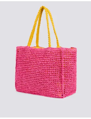 SUNDEK- Wina Shopping bag in paper straw