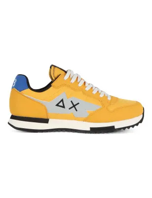 SUN68- Sneakers in ecopelle e tessuto