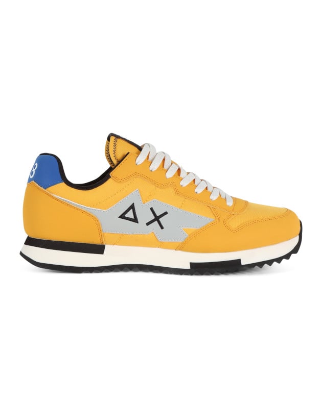 SUN68- Sneakers in ecopelle e tessuto