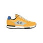 SUN68- Sneakers in ecopelle e tessuto