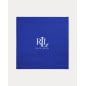 RALPH LAUREN- Foulard in seta bicolore con logo