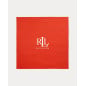 RALPH LAUREN- Foulard in seta bicolore con logo